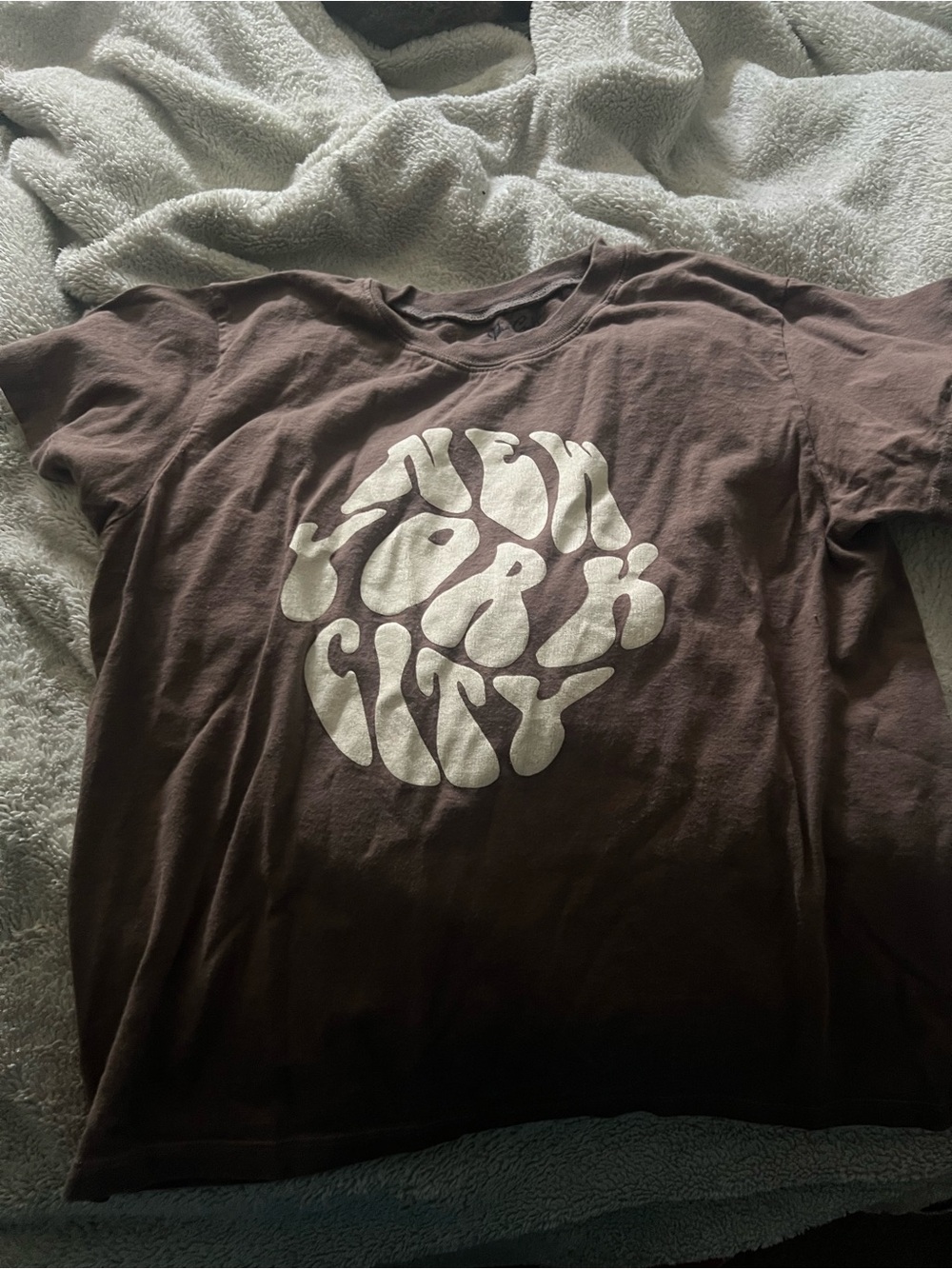 Brandy Melville Brown Tee New York City